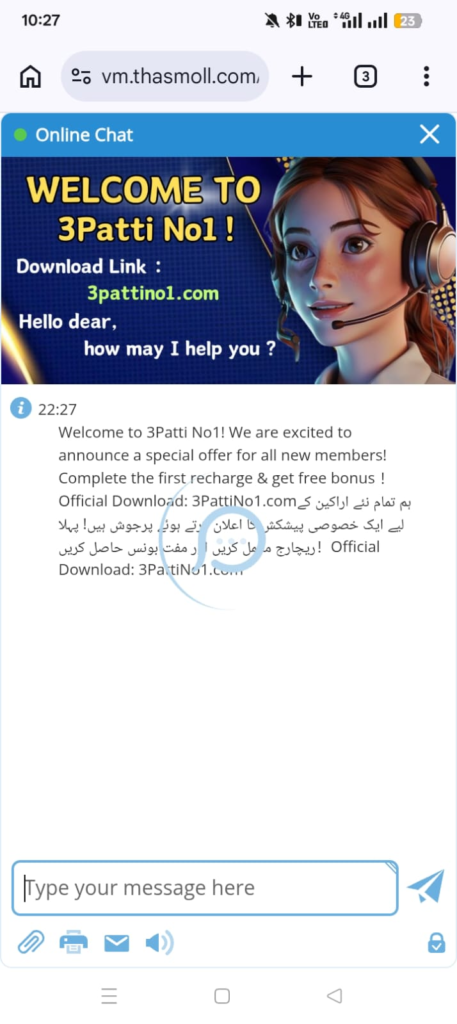 3 patti no1 customer support