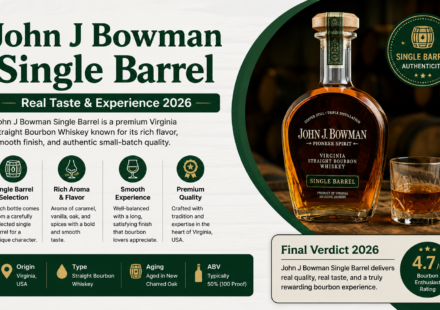 John J Bowman Single Barrel |Real Taste & Experience 2026