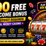 100 Free Welcome Bonus No Deposit Required Real Money Casino