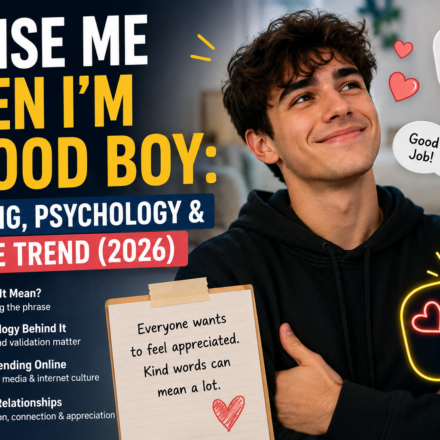 Praise Me When I'm a Good Boy: Meaning, Psychology & Online Trend 2026