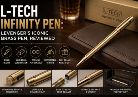 L-Tech Infinity Pen: Levenger's Iconic Brass Pen, Reviewed