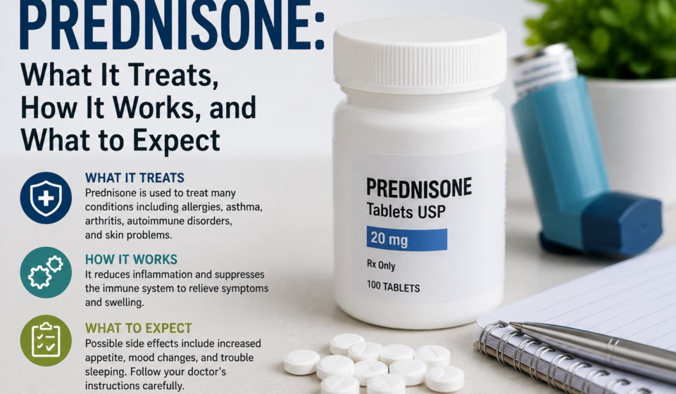 Prednisone: What It Treats, How It Works, and What to Expect
