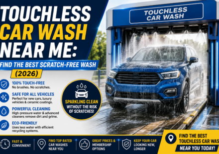 Touchless Car Wash Near Me: Find the Best Scratch-Free Wash (2026)