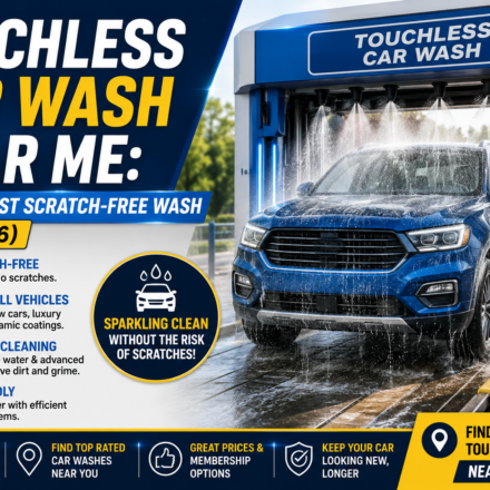 Touchless Car Wash Near Me: Find the Best Scratch-Free Wash (2026)