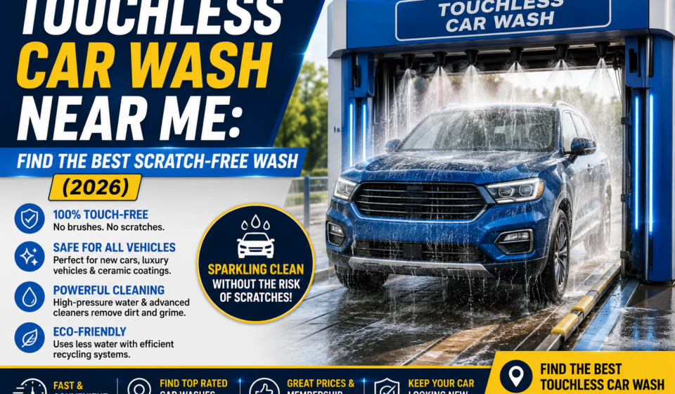 Touchless Car Wash Near Me: Find the Best Scratch-Free Wash (2026)