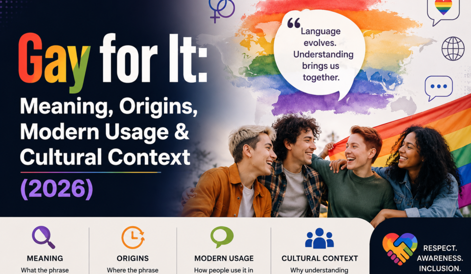 Gay for It: Meaning, Origins, Modern Usage & Cultural Context (2026)