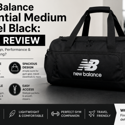 New Balance Essential Medium Duffel Black: Full Review