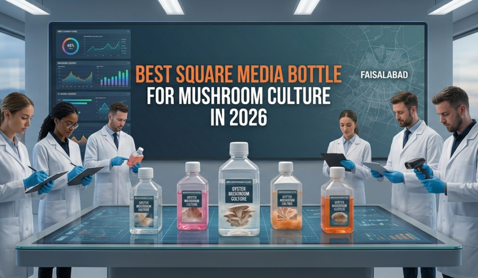 Best Square Media Bottle for Mushroom Culture in 2026