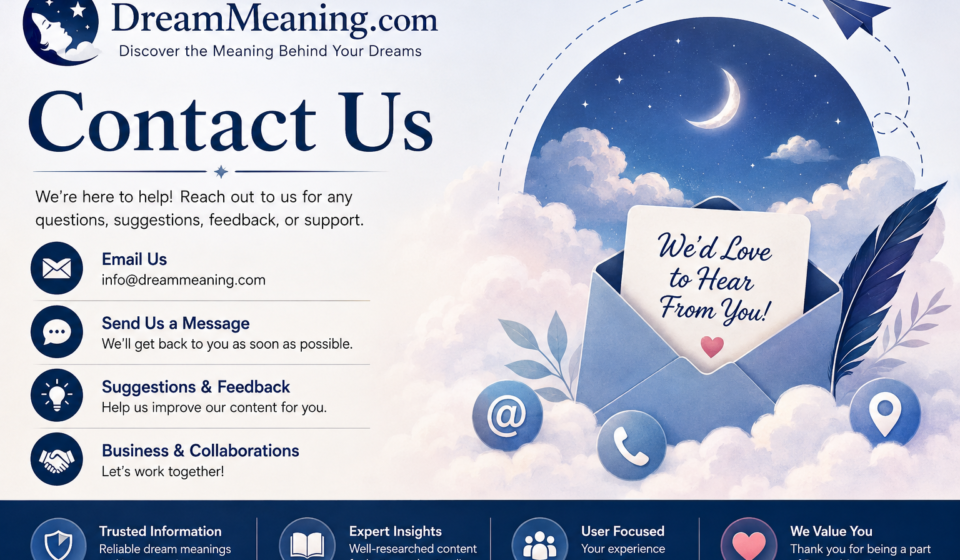 DreamMeaning.com Contact Us