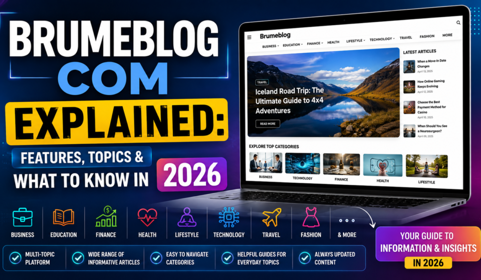 Brumeblog Com Explained: Features, Topics & What to Know in 2026