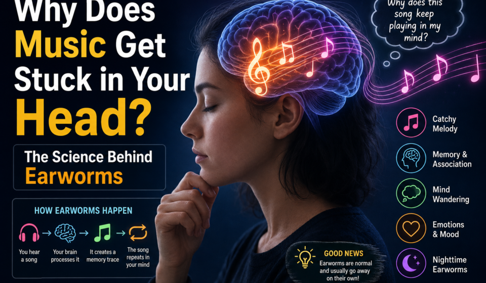Why music gets stuck in your head and the science behind earworms