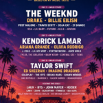 Instafest personalized music festival poster based on listening history