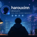 Harouxinn digital identity and online username concept