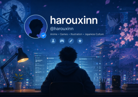 Harouxinn digital identity and online username concept
