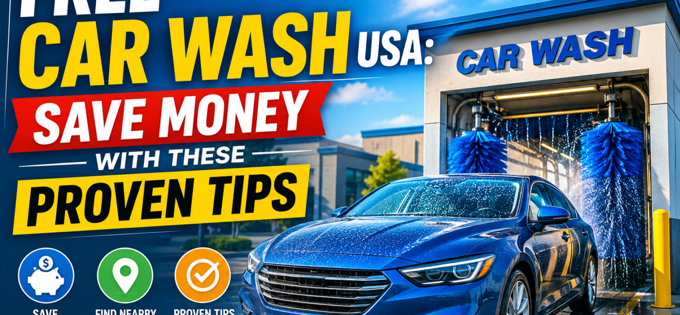 Free Car Wash USA: Save Money with These Proven Tips