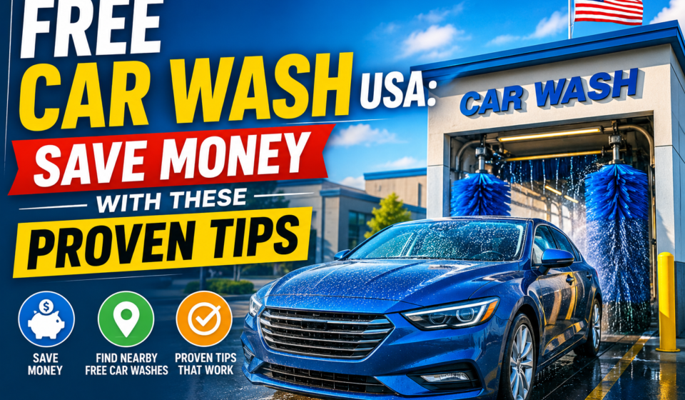 Free Car Wash USA: Save Money with These Proven Tips